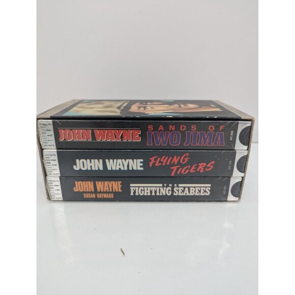 Hollywood Stars Republic Pictures Home Video John Wayne Box Set 1989 Read - Picture 5 of 6